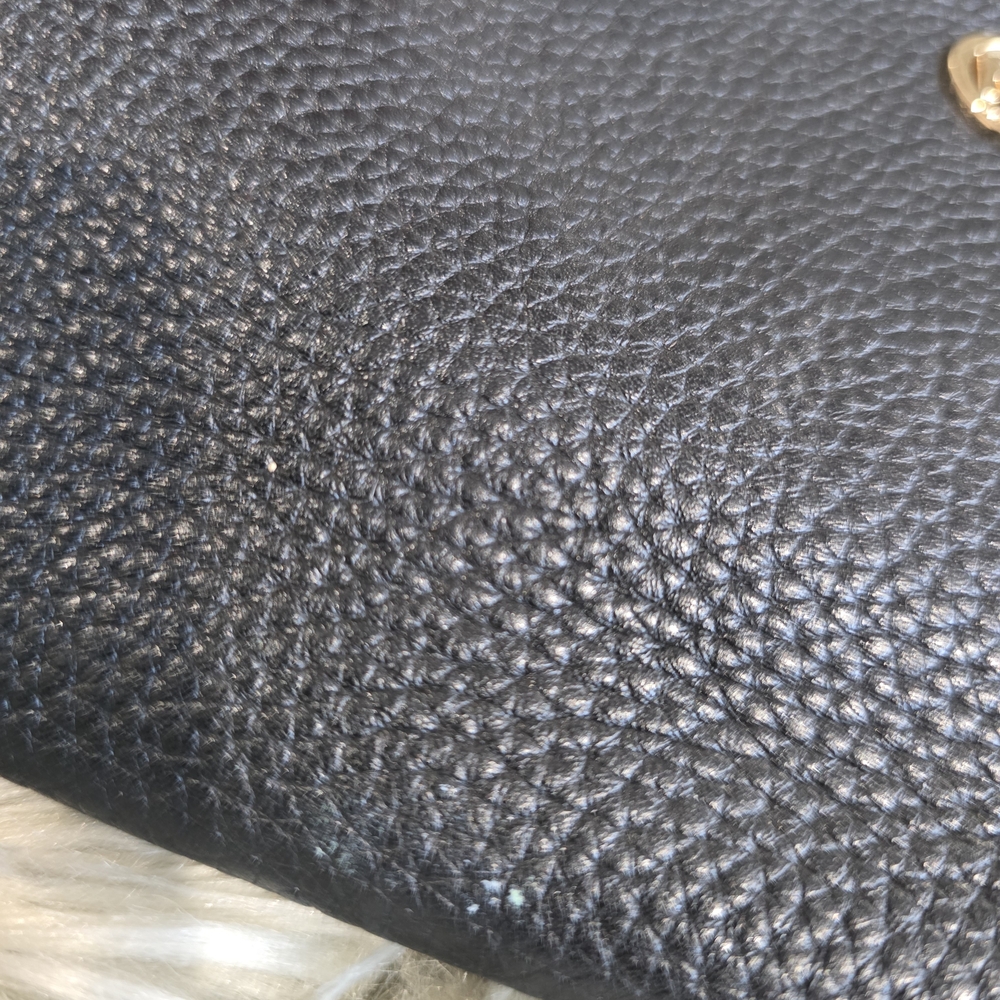 Michael Kors Black Pebbled Leather Clutch - Picture 3 of 13